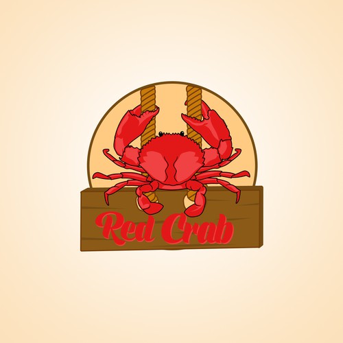 Logo for "Red Crab" seafood restaurant