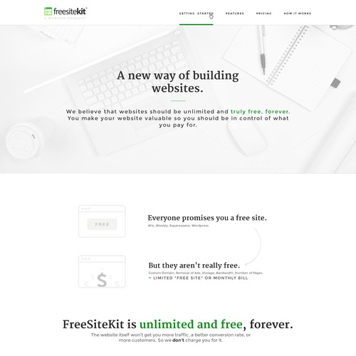 Create a compelling website for a new Moboom product