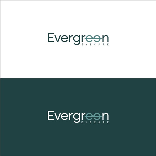 Logo concept for Evergreen Eyecare