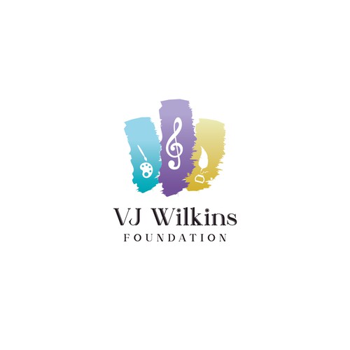 Logo Design & Brand guideline for VJ Wilkins Foundation
