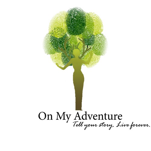Create an eye catching logo for new personal history business - On My Adventure