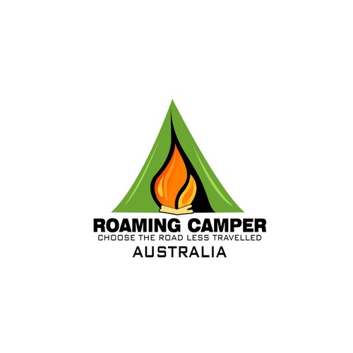 Roaming Camper Logo