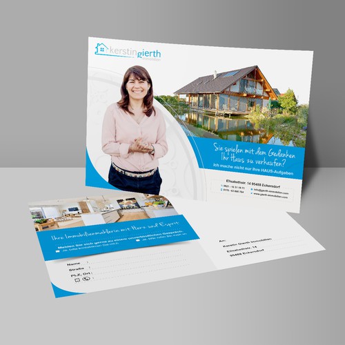 kerstin gierth immobilien (Postcard Design)