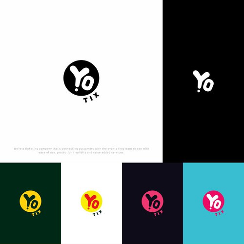 Simple and Cool logo for YoTix
