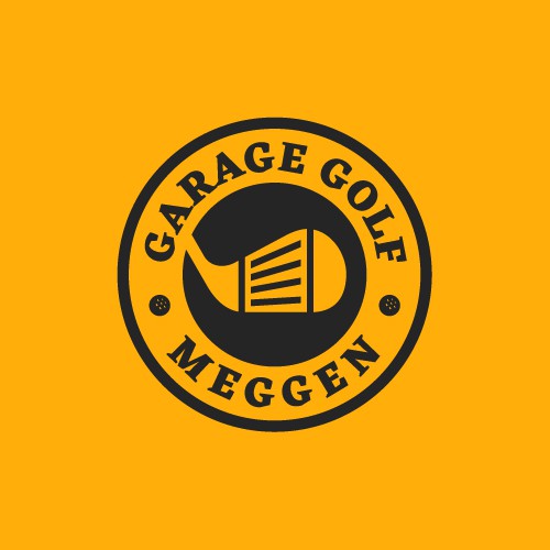 Classic Logo Design With a Clever Twist for Private Club Indoor Golf
