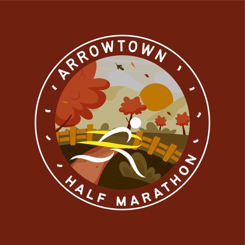 Logo design for half marathon event