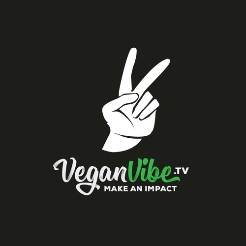 Logo for a vegan youtube channel