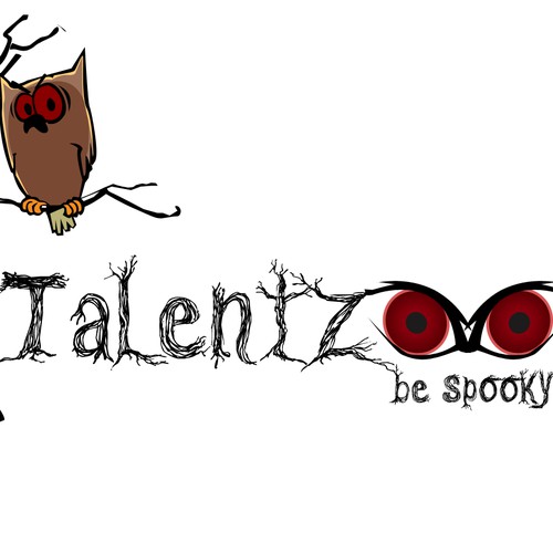 Special logo for Halloween for an advertising company