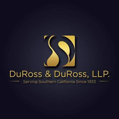 Logo concept for Duross and Duross Law firm