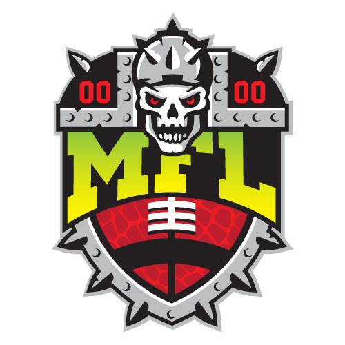 Design a killer logo for the videogame: Mutant Football League