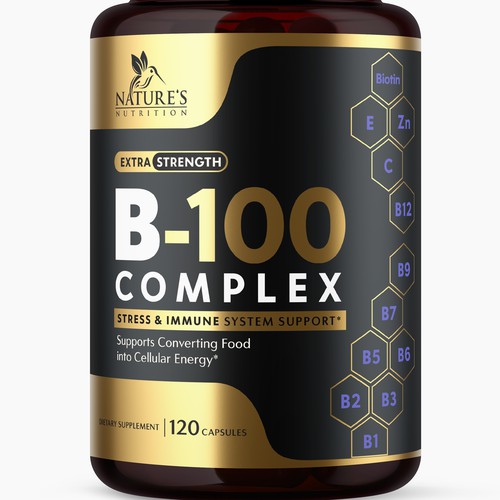 B - Complex label design