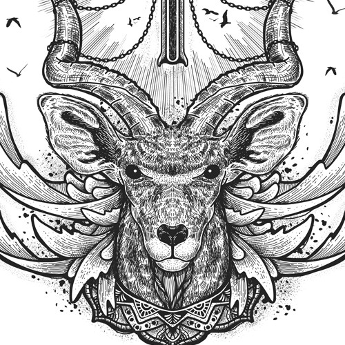 Kudu - engraving