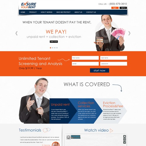 create new home page WEBsite . if we are happy :) about this design we will need all the pages