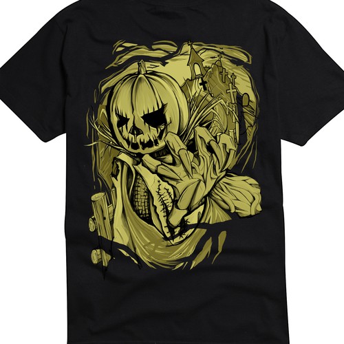 Halloween T-shirt design