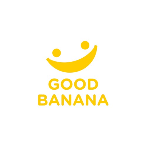 Simple yet Fun Sophisticated Logo Concept for Good Banana