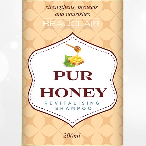 Label design for BEAUTY brand line.