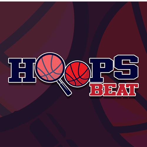 Logo design for Hoops Beat basketball coach