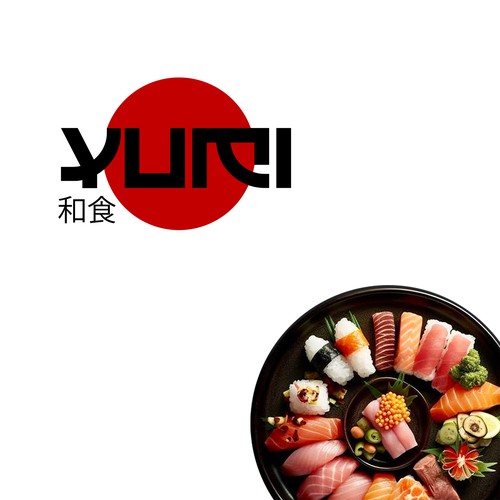 YUMI Japanese Restaurant- Minimal cultrual Logo