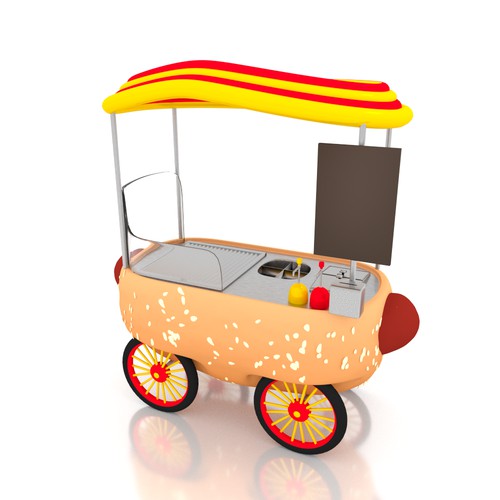 Hot dog cart