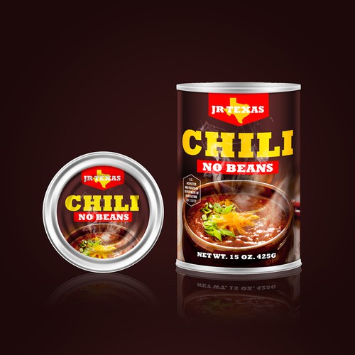 Chili label design