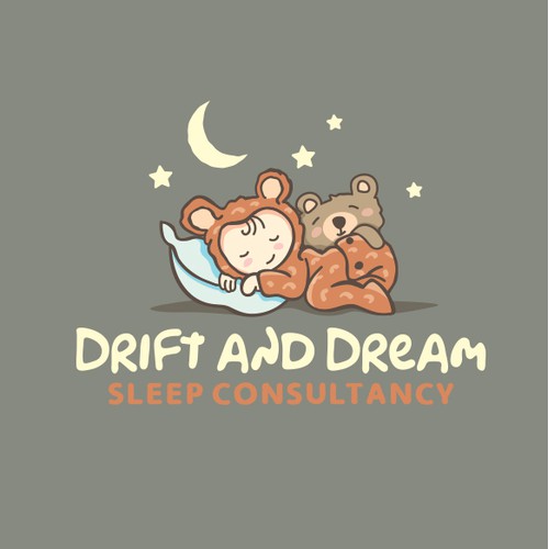 Drift and Dream Sleep Consultancy Logo Design