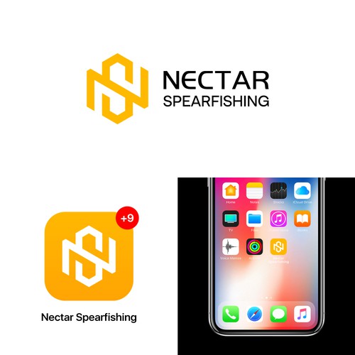 Nectar Spearfishing Logo Design