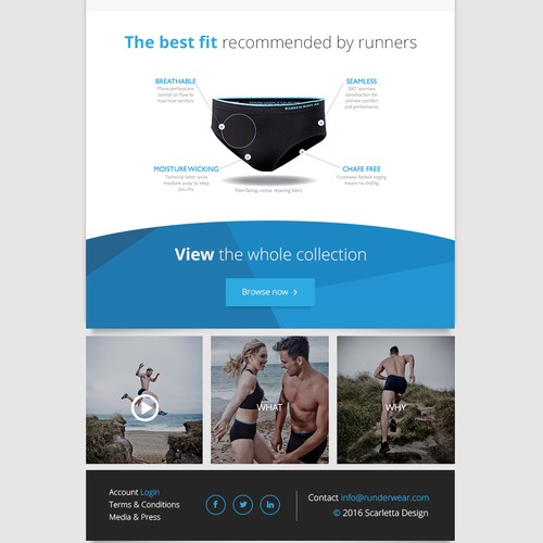 Runderwear Undies eShop eMail