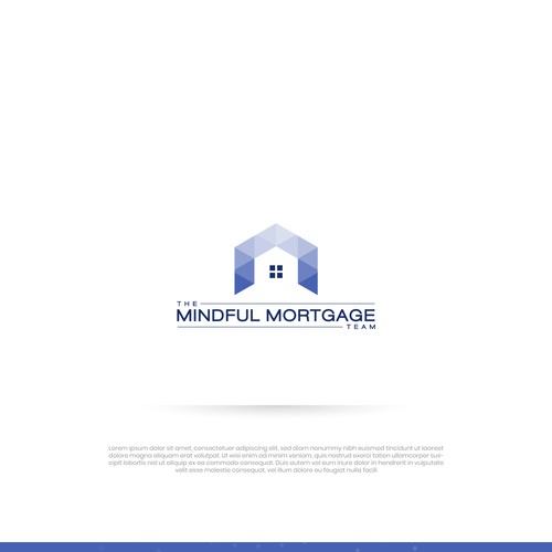 Mordern Minimalist Logo for Mindful Mortgage