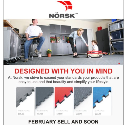 Create an Email Blast for a 10% Off Flooring Promo