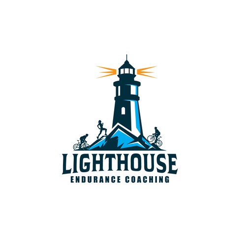 Lighthouse Endurance Coaching logo design