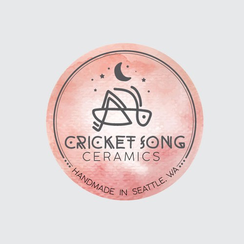 A logo for handmade pottery