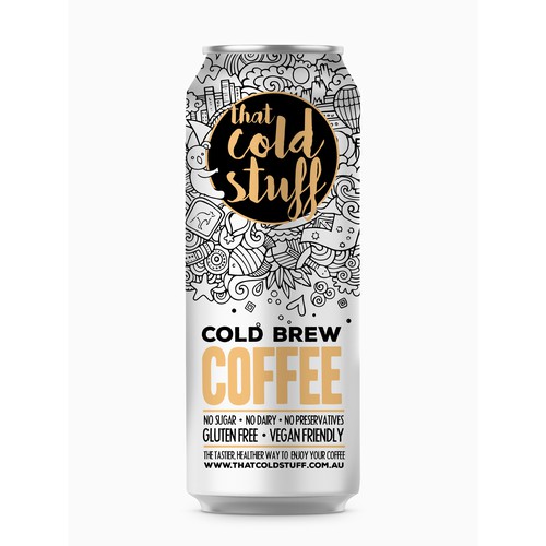 Cold Coffee Label
