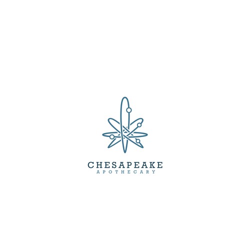 Unused logo for a medical cannabis store.