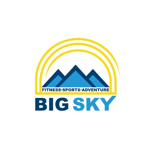 Bold logo for Big sky