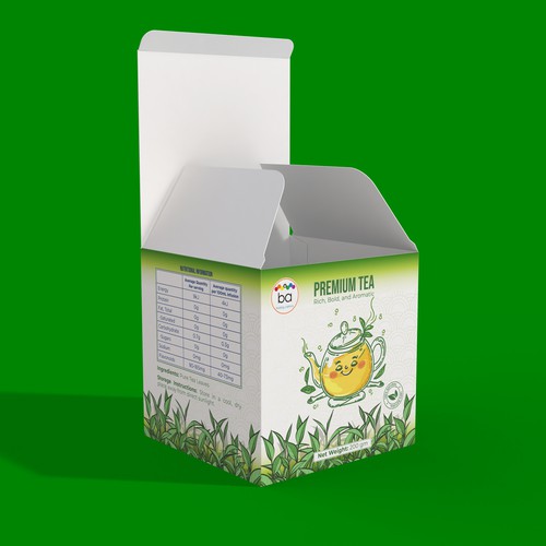 Tea Box Design 
