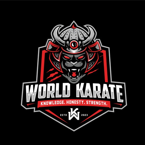 fun yet powerful branding for kids/adult martial arts school