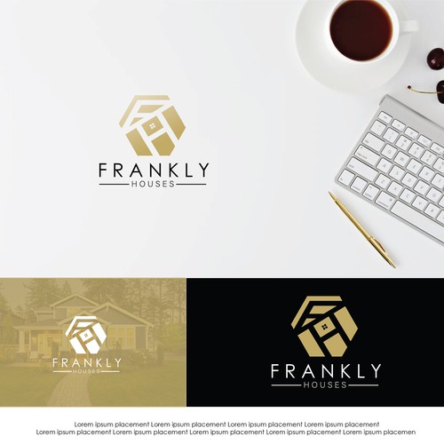 Logo Concept for Frankly Houses