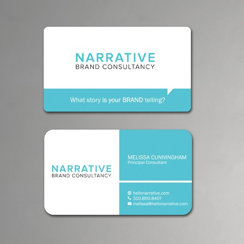 business card design