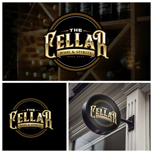 Logo concept for a bar