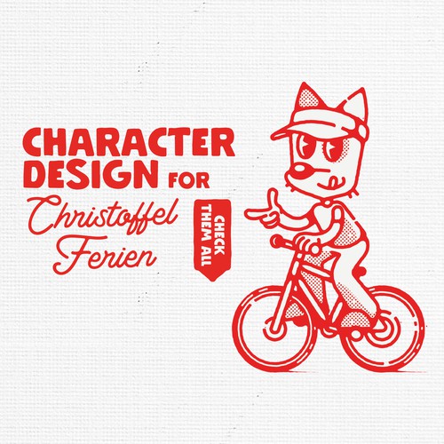 Character design for Christoffel Ferien