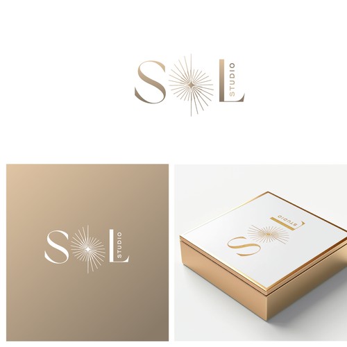 Logo concept for a fitness and wellness studio.