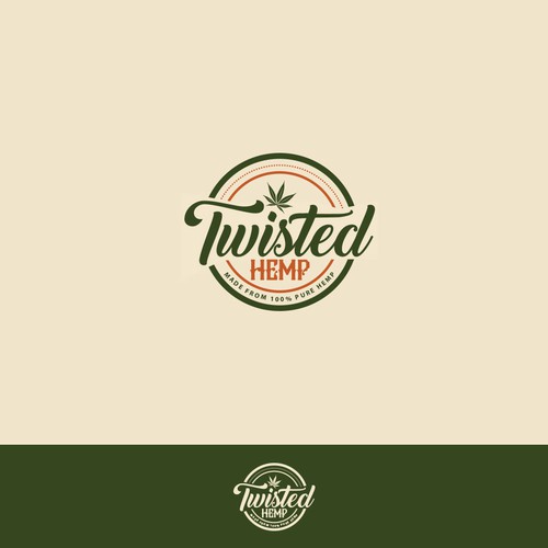 Twisted Hemp Logo Design