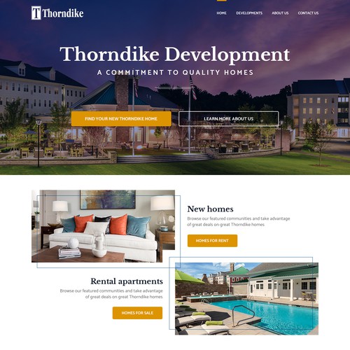 Real Estate Development Website