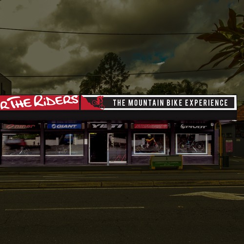 Signage for bike store, Brisbane.