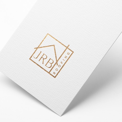 Roofing Company Logo Design