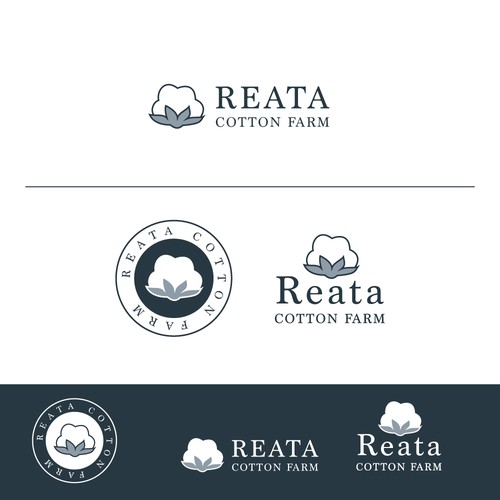  Cotton Farm logo for high quality and sustainablity