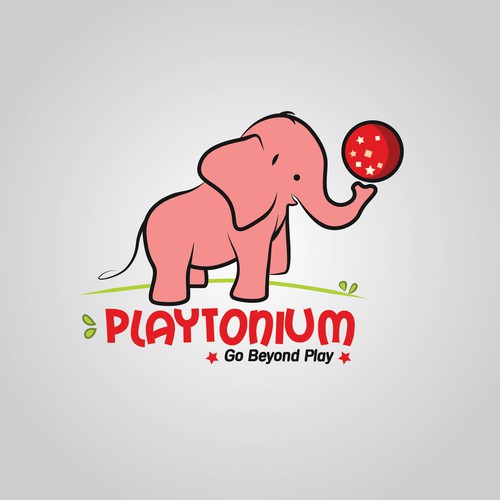 Cute Concept Logo for Playtonium