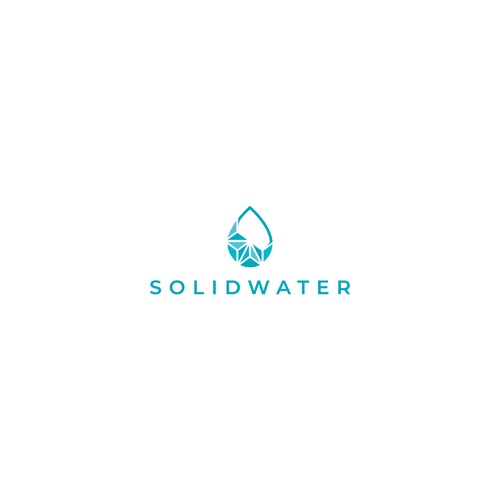 Logo for bottled water brand.