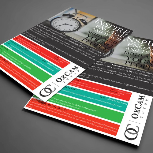 Oxcam - Flyer Design