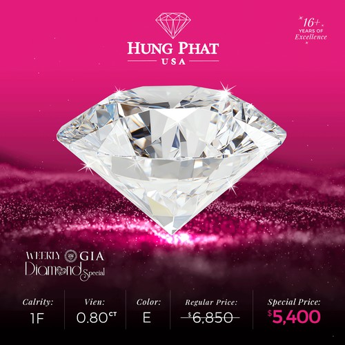 Luxury diamond ad template!!!